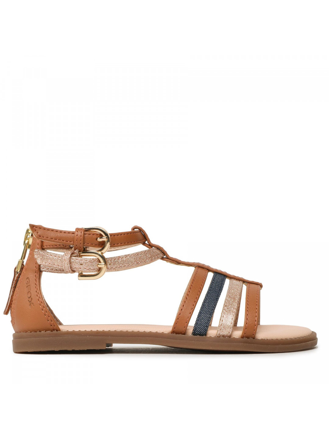 Sandály Geox J S Karly G D J7235D 0BCKC C6N4B S Hnědá